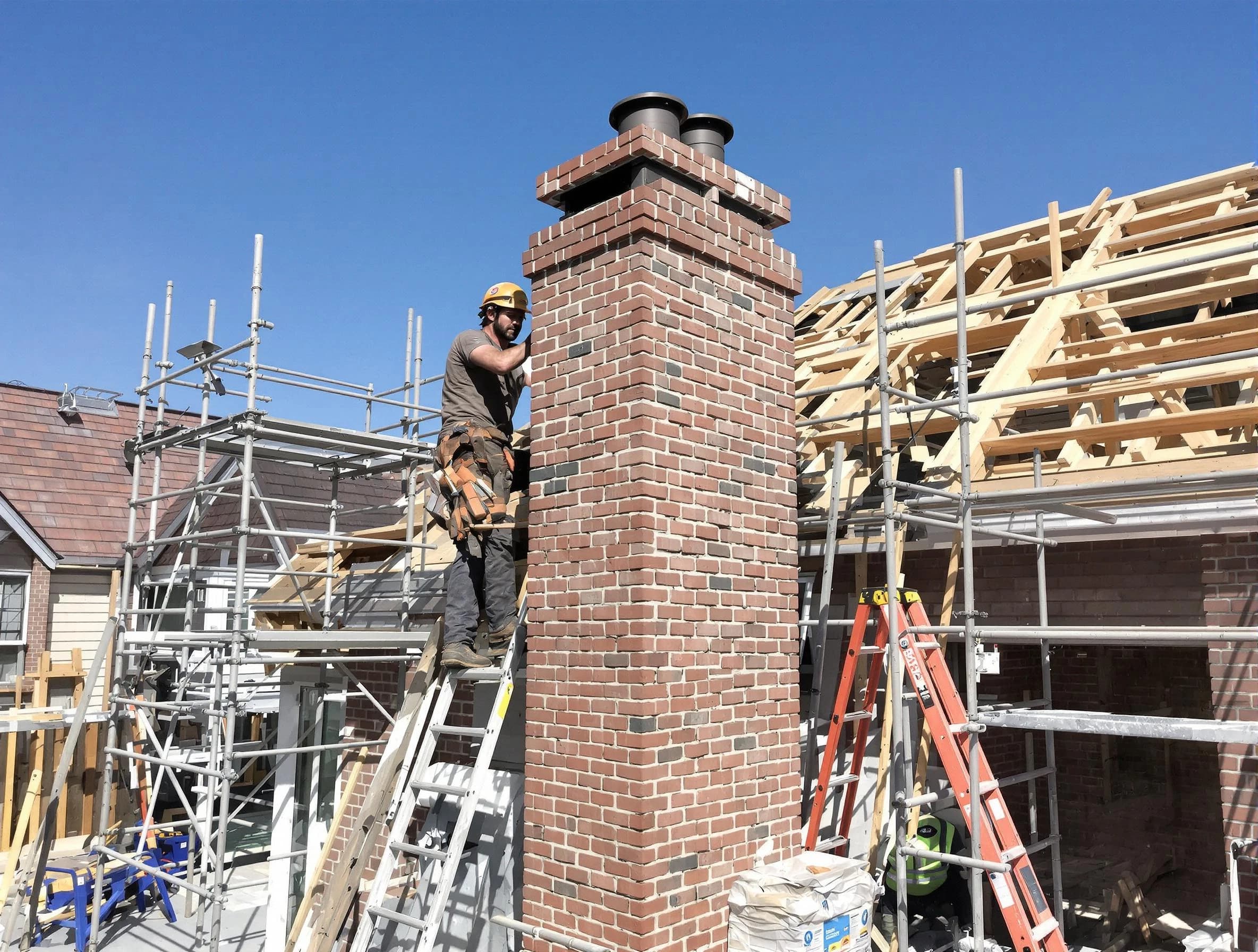 New chimney installation completed by Irondale Chimney Sweep in Irondale, AL