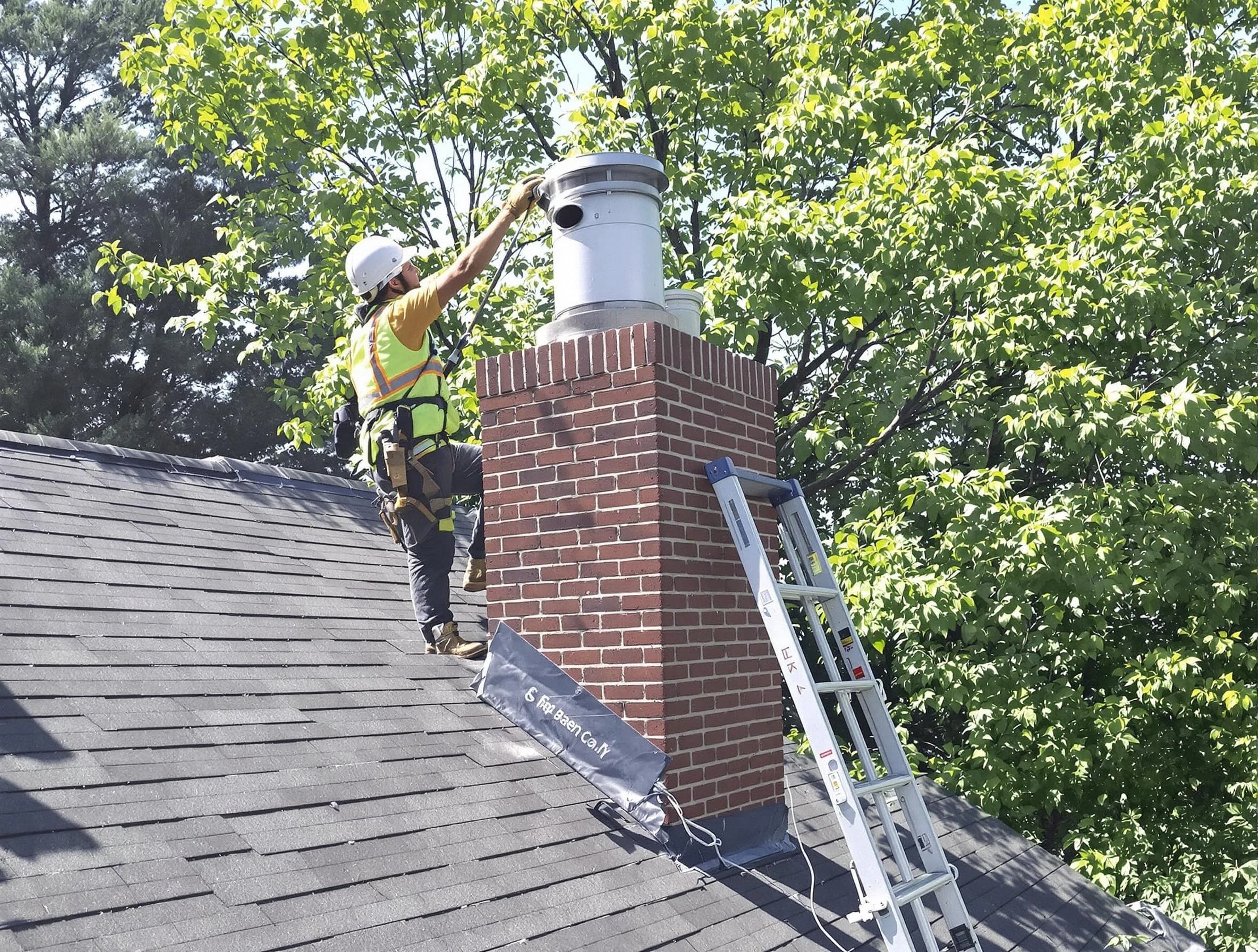 Chimney liner inspection by Irondale Chimney Sweep in Irondale, AL
