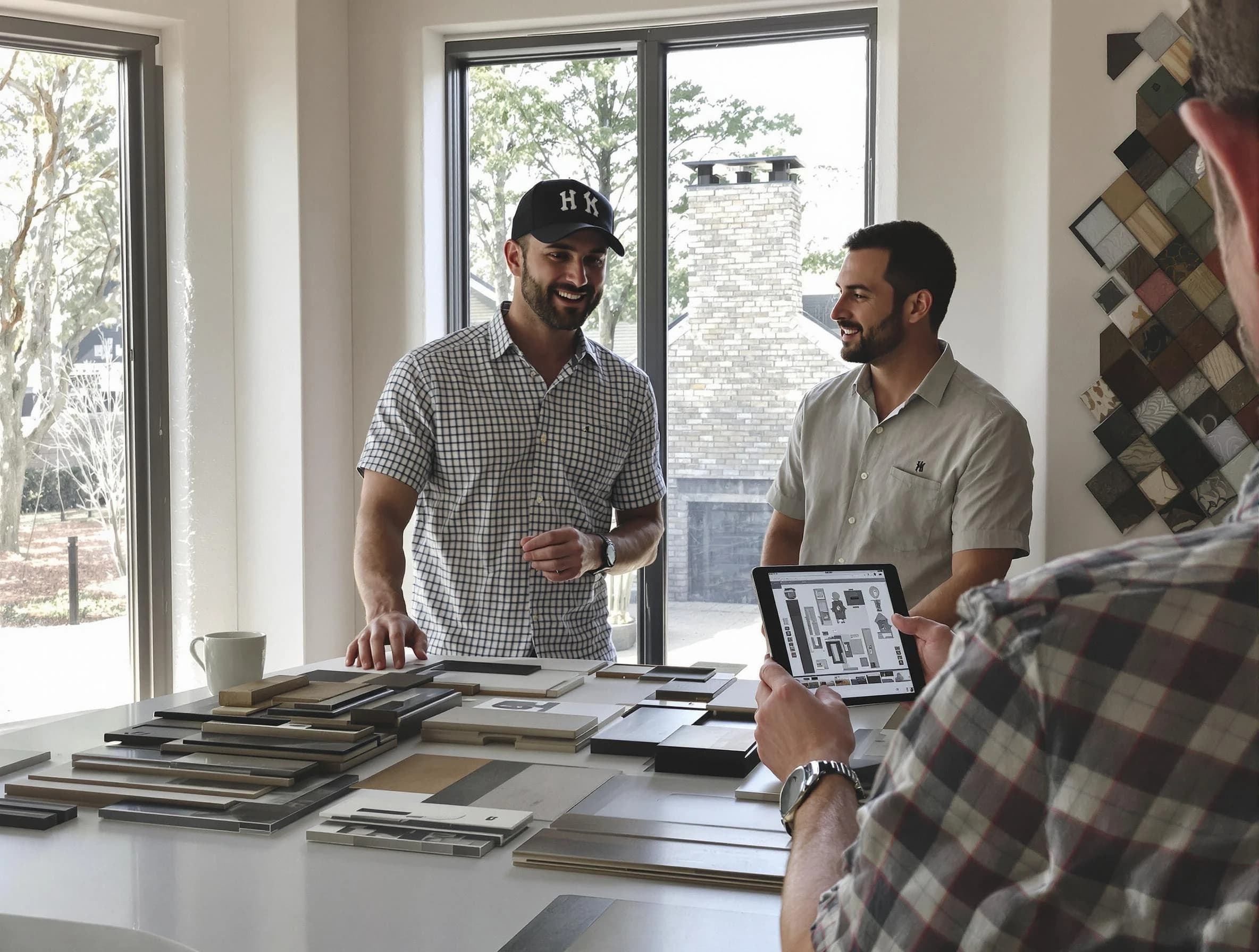 Irondale Chimney Sweep remodeling a chimney and fireplace in Irondale, AL