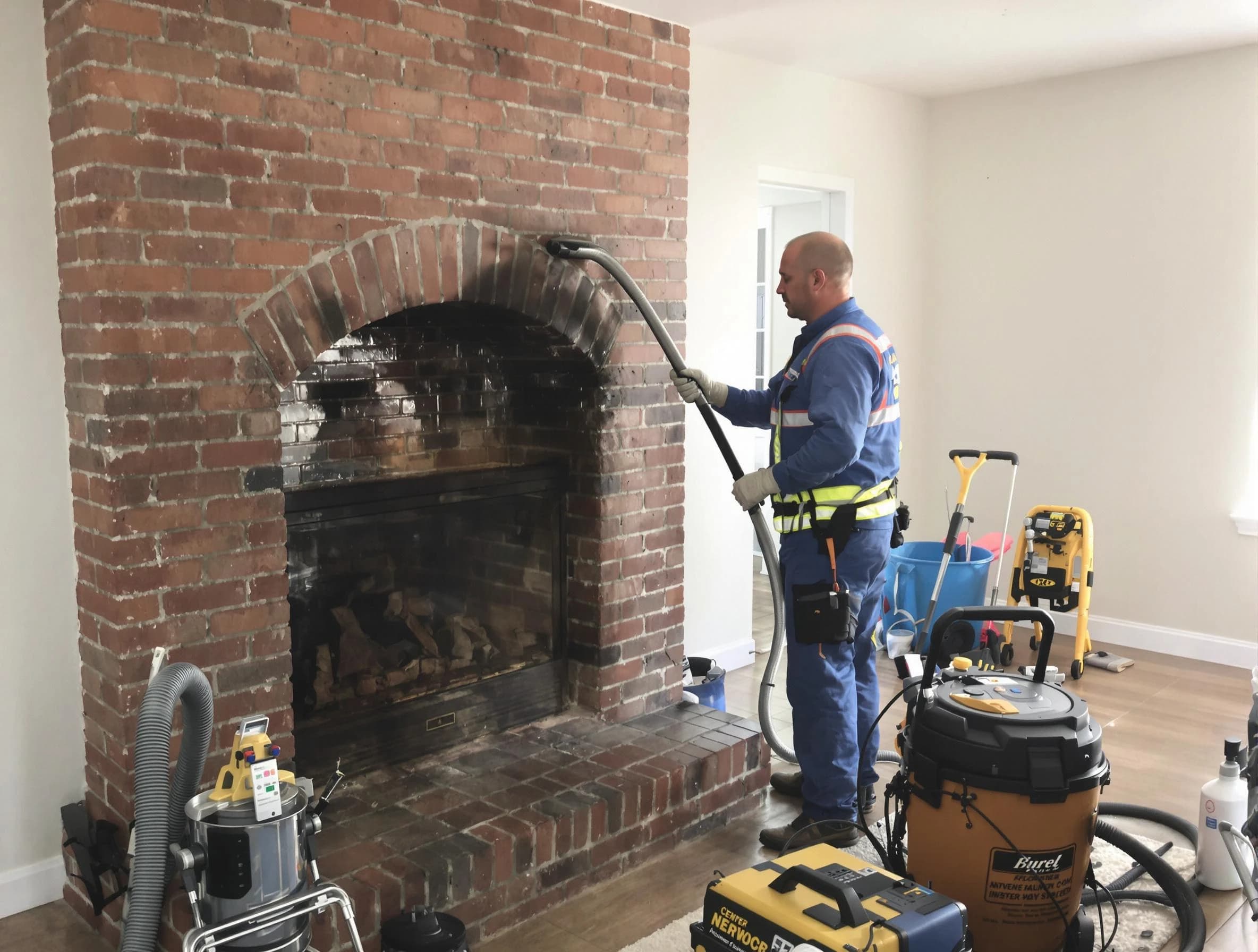 Irondale Chimney Sweep expert performing detailed chimney sweep in Irondale, AL