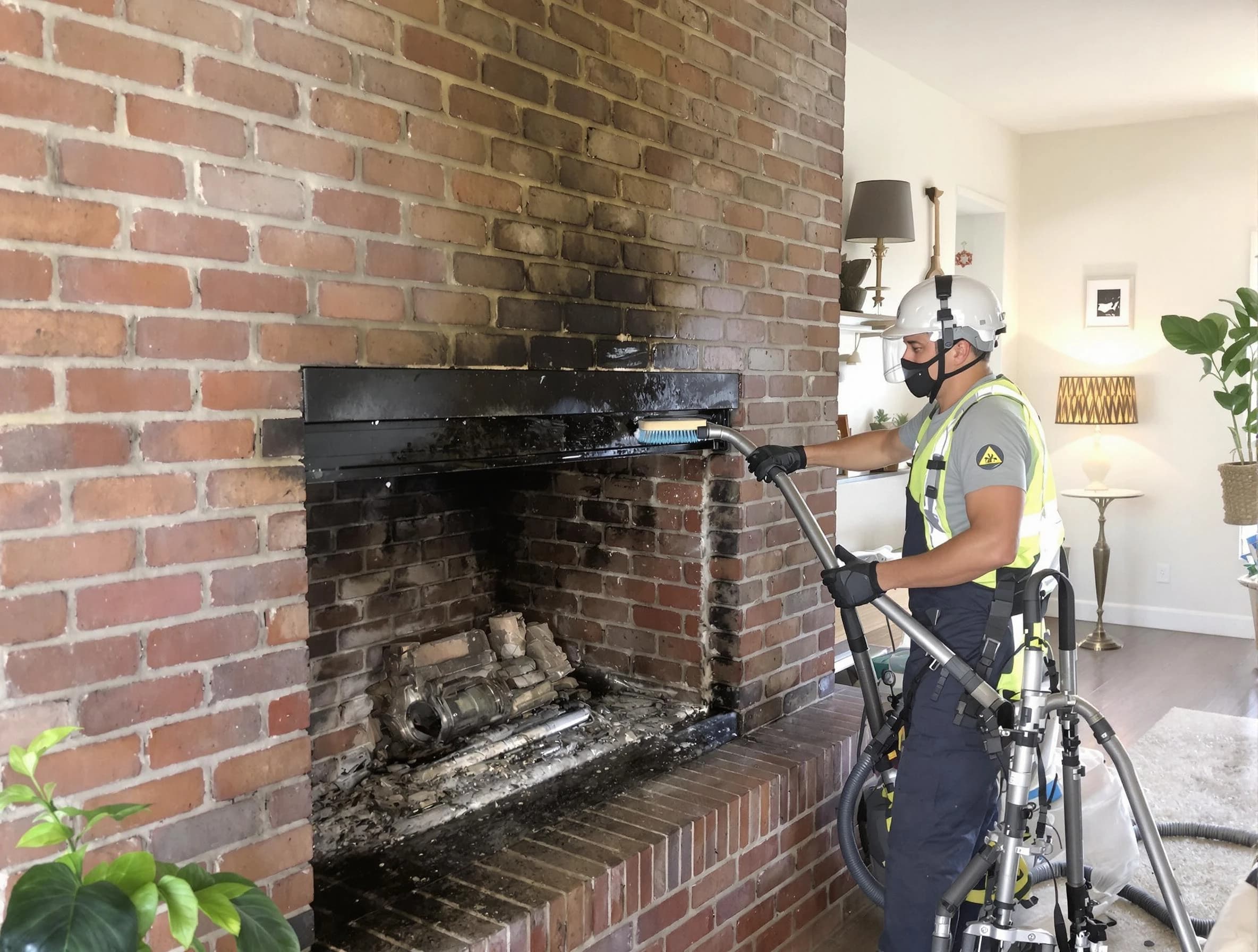 Irondale Chimney Sweep providing fireplace cleaning services in Irondale, AL