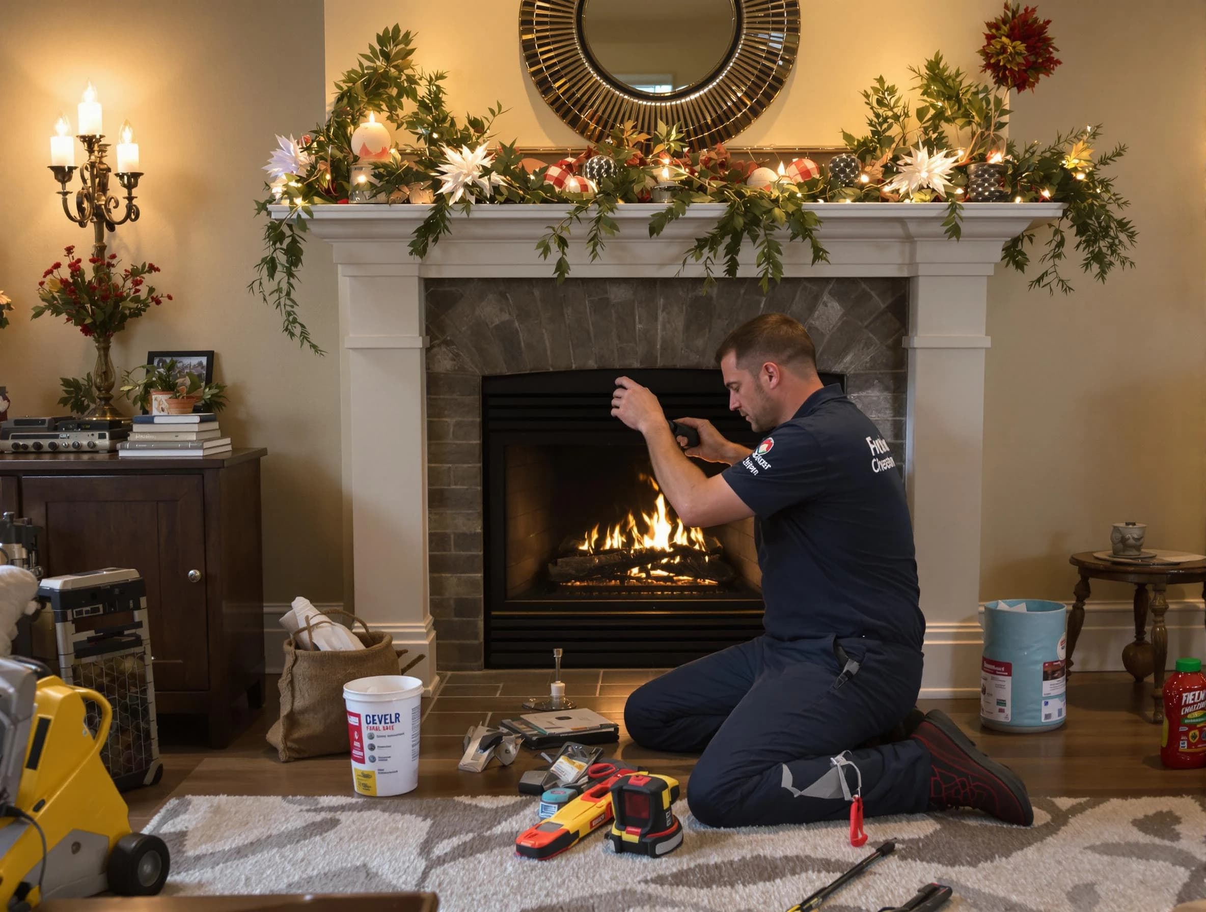 Irondale Chimney Sweep offering fireplace maintenance services in Irondale, AL