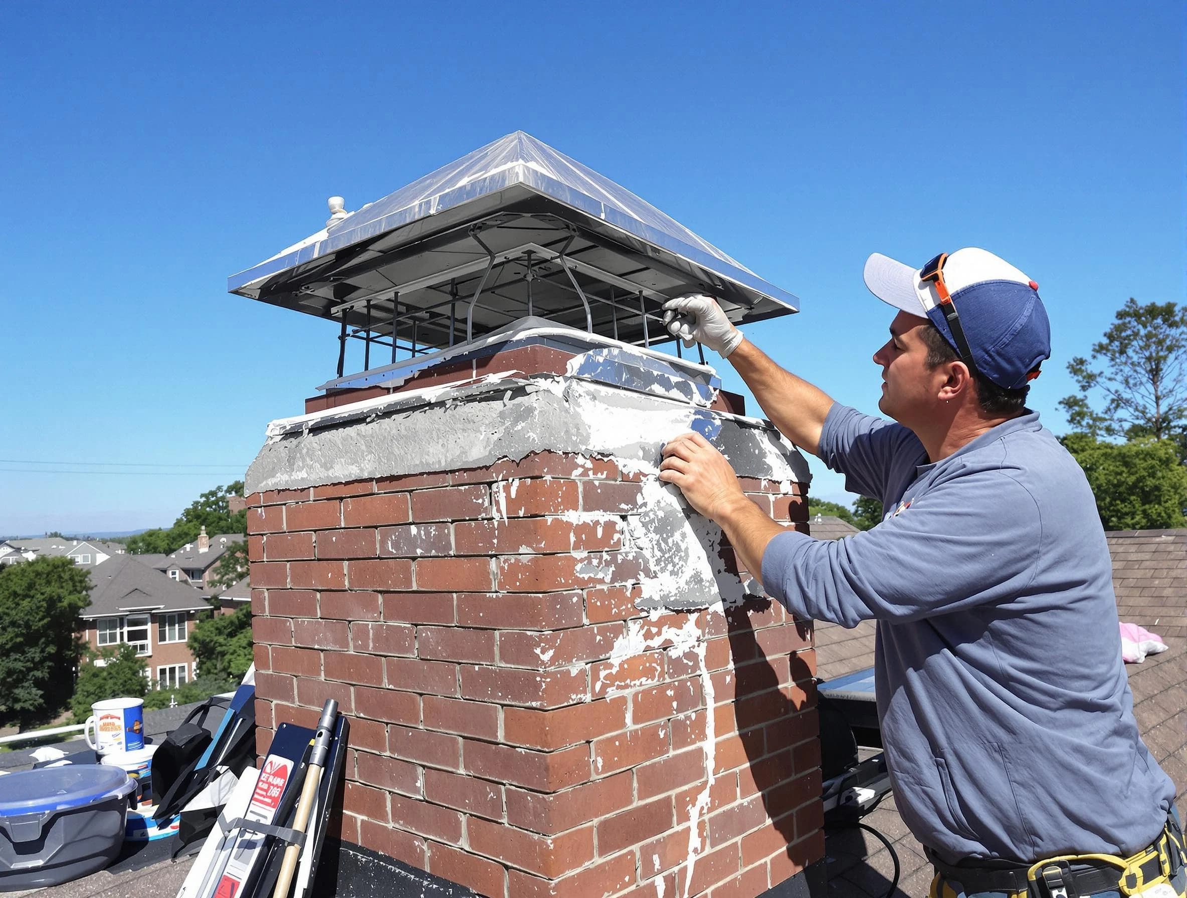 Chimney Crown Services service in Irondale, AL